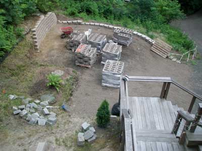 Front yard - July 2011